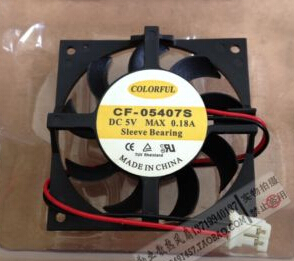 new Colorful 4007 4cm ultra-thin mute fan 5v 0.18a cf-05407s new Colorful 4007 4cm ultra-thin mute fan 5v 0.18a cf-05407s