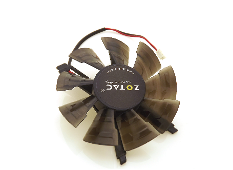 NEW Ball Bearing Clooer 2Pin For ZOTAC GT640-1GD3 2GD3 Graphics Card Cooling Fan NEW Ball Bearing Clooer 2Pin For ZOTAC GT640-1GD3 2GD3 Graphics Card Cooling Fan