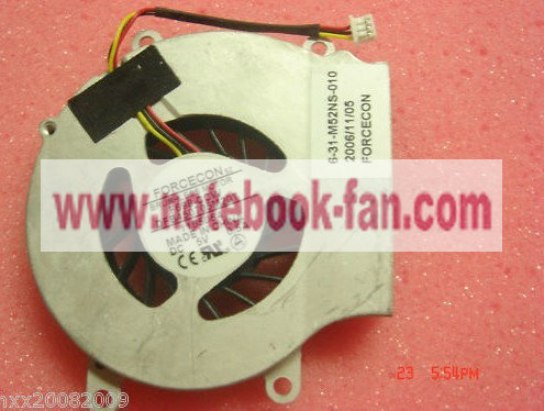 new Forcecon F698-CCW Clevo M520N Fan 6-31-M52NS-010 new Forcecon F698-CCW Clevo M520N Fan 6-31-M52NS-010