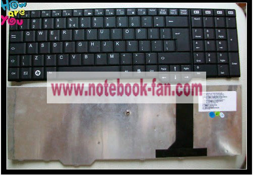 FUJITSU AMILO Pi3625 Li3910 X3670 US Keyboard black FUJITSU AMILO Pi3625 Li3910 X3670 US Keyboard black