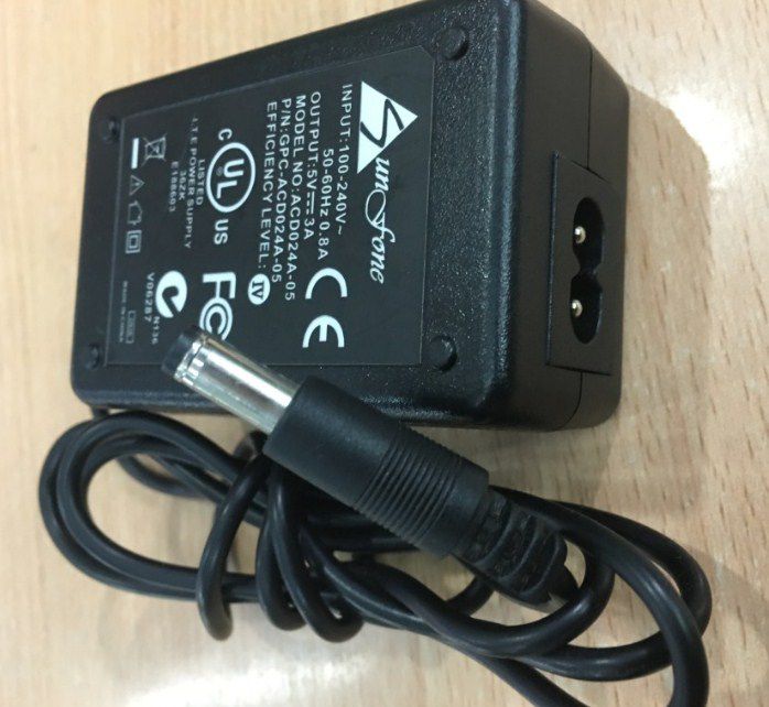 Brand NEW Sunfone ACD024A-05 5V DC 3A AC DC Adapter with power cord 5.5 X 2.5mm Description: Condi Brand NEW Sunfone ACD024A-05 5V DC 3A AC DC Adapter with power cord 5.5 X 2.5mm Description: Condi