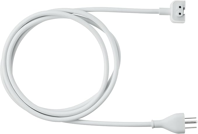 Apple Power Adapter Extension Cable Color White Brand Apple Connector Gender Male-to-Male Voltage 1 Apple Power Adapter Extension Cable Color White Brand Apple Connector Gender Male-to-Male Voltage 1