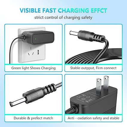 26V Charger for 22.2V Battery Cordless Vacuum Cleaner Replacement for NADALY A13 ME02, VersLife S7 P 26V Charger for 22.2V Battery Cordless Vacuum Cleaner Replacement for NADALY A13 ME02, VersLife S7 P