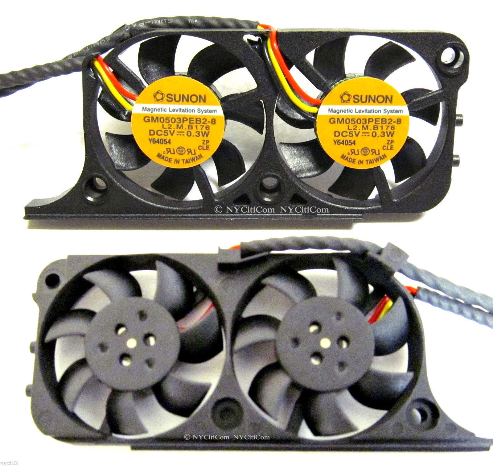 New Original Twin CPU Fan for Dell Latitude 8000 8100 C800 C810 C840 - 0.6 WATTS New Original Twin CPU Fan for Dell Latitude 8000 8100 C800 C810 C840 - 0.6 WATTS